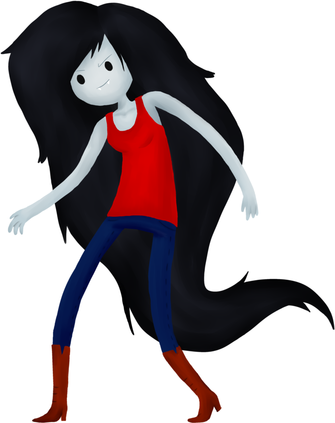 Marceline The Vampire Queen By Hey-deny - Marceline Vampire Queen Png (894x894)