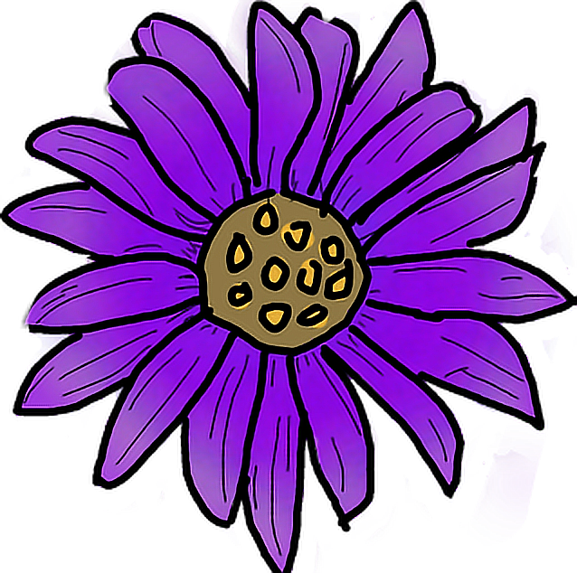 Scpurple Purple Flower Violet Bunga Not Rose - Flower (638x634)