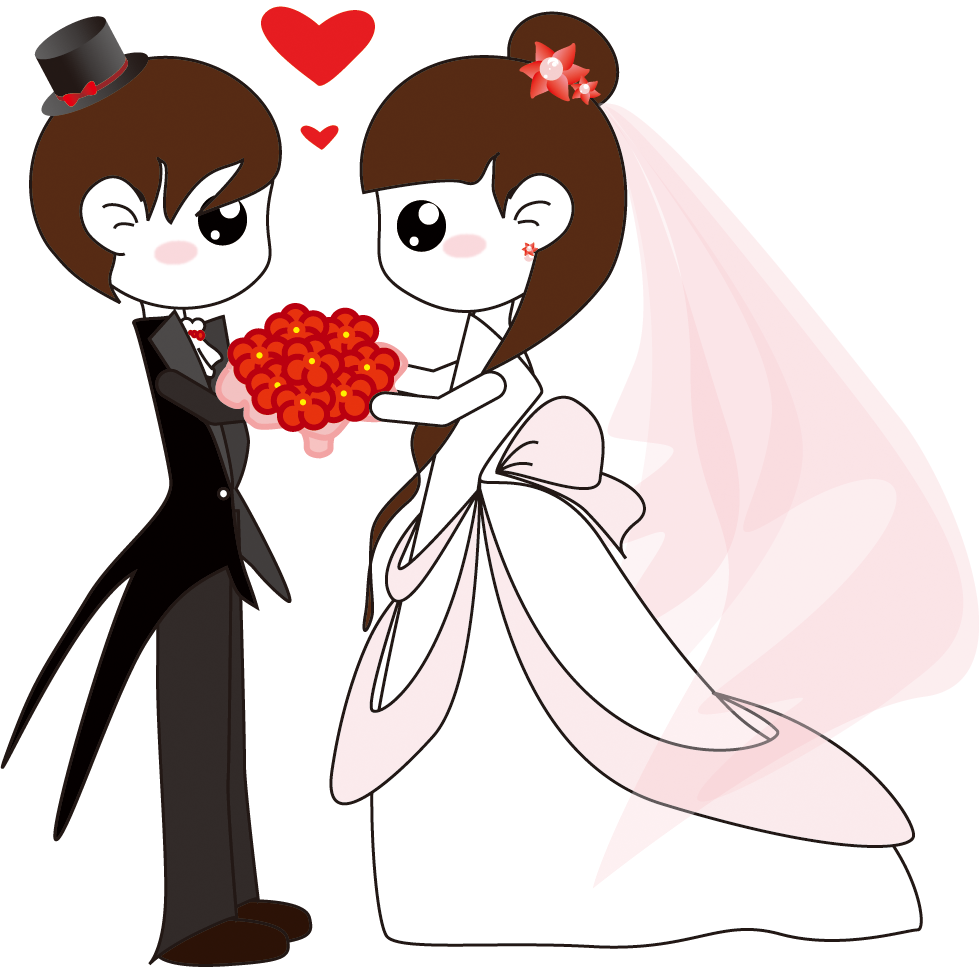 Marriage Wedding Invitation Cartoon - Marriage Wedding Invitation Cartoon (979x967)