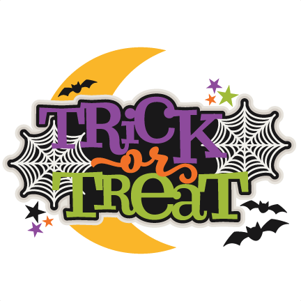 Trick Or Treat Clipart - Cute Trick Or Treat Clipart (432x432)