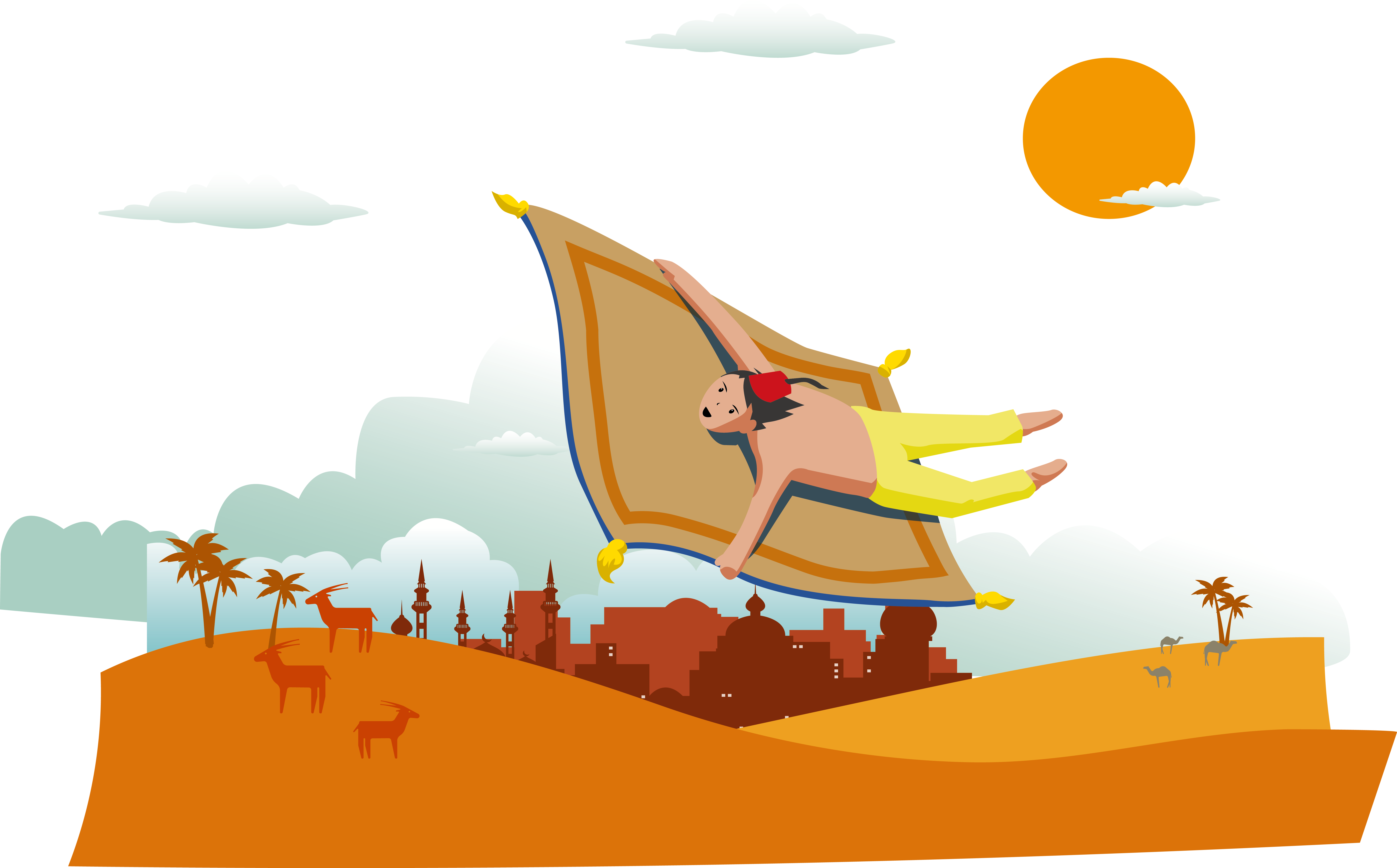 Desert Carpet Vector - Desert Carpet Vector (7180x4462)