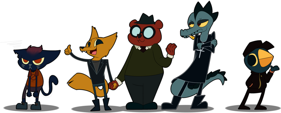 The Gang By Supercoco142 - Germ Night In The Woods (1024x512)