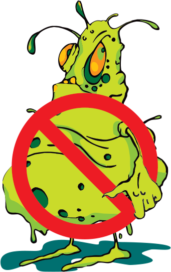 Germ Busters - No A Los Germenes (350x555)