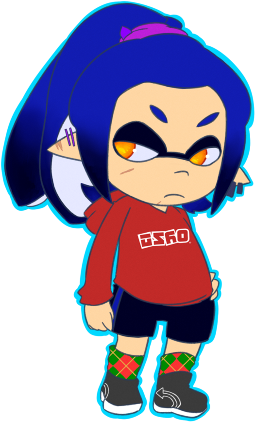 Deviantart Vampire Squid Splatoon - Deviantart Vampire Squid Splatoon (843x947)