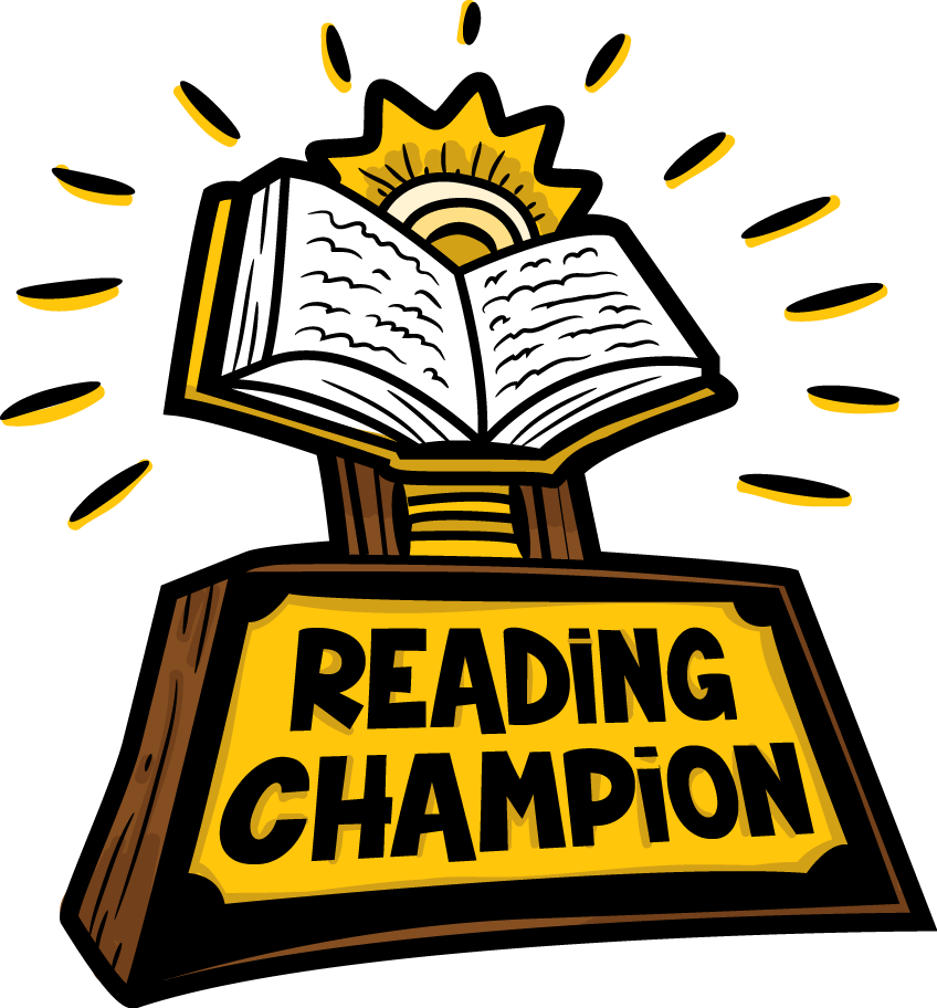Reading Prize Cliparts - Reading Champion Clipart (848x912)