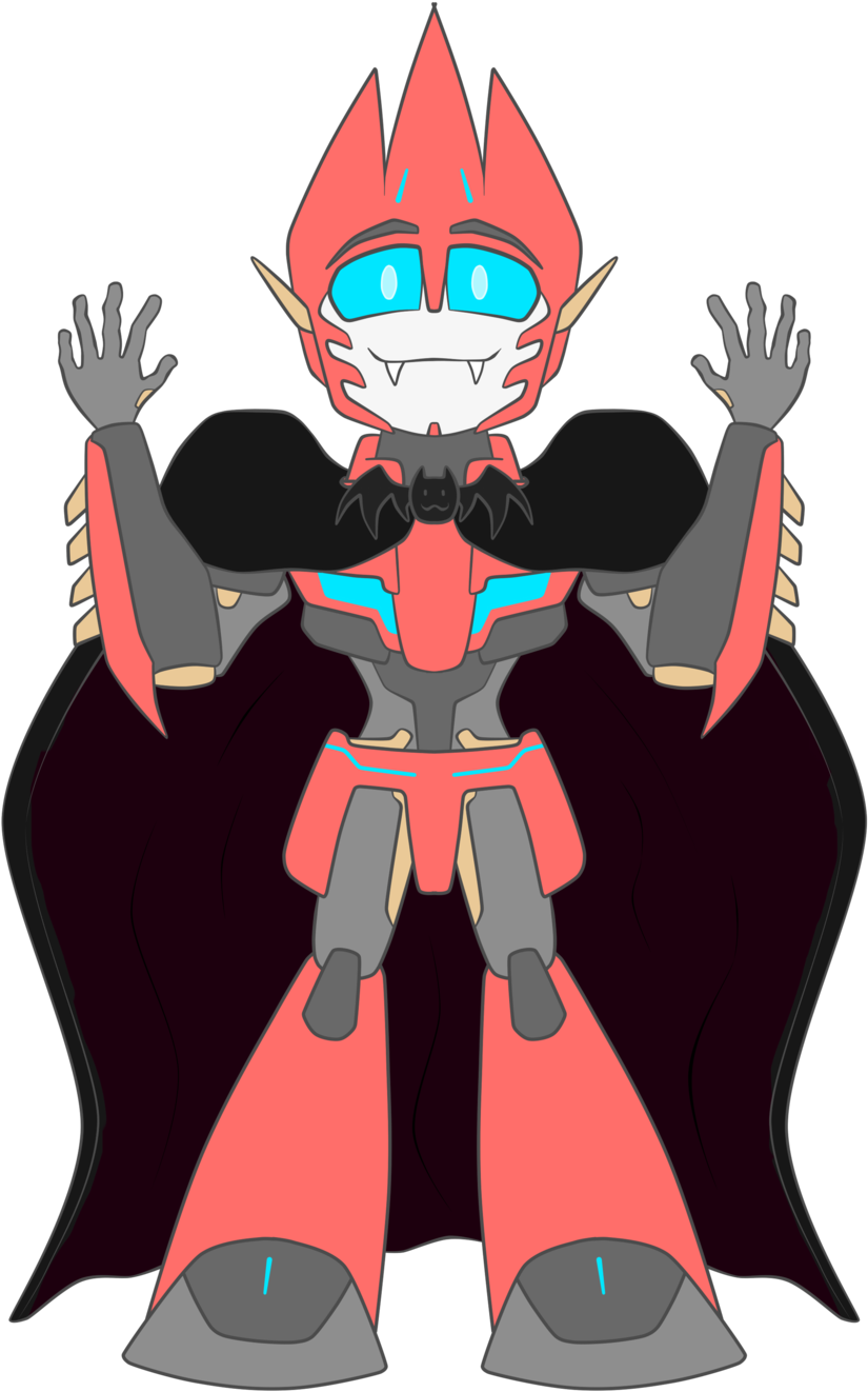 Halloween Vampire Sideswipe By Purrv - Sideswipe Anime (1024x1448)