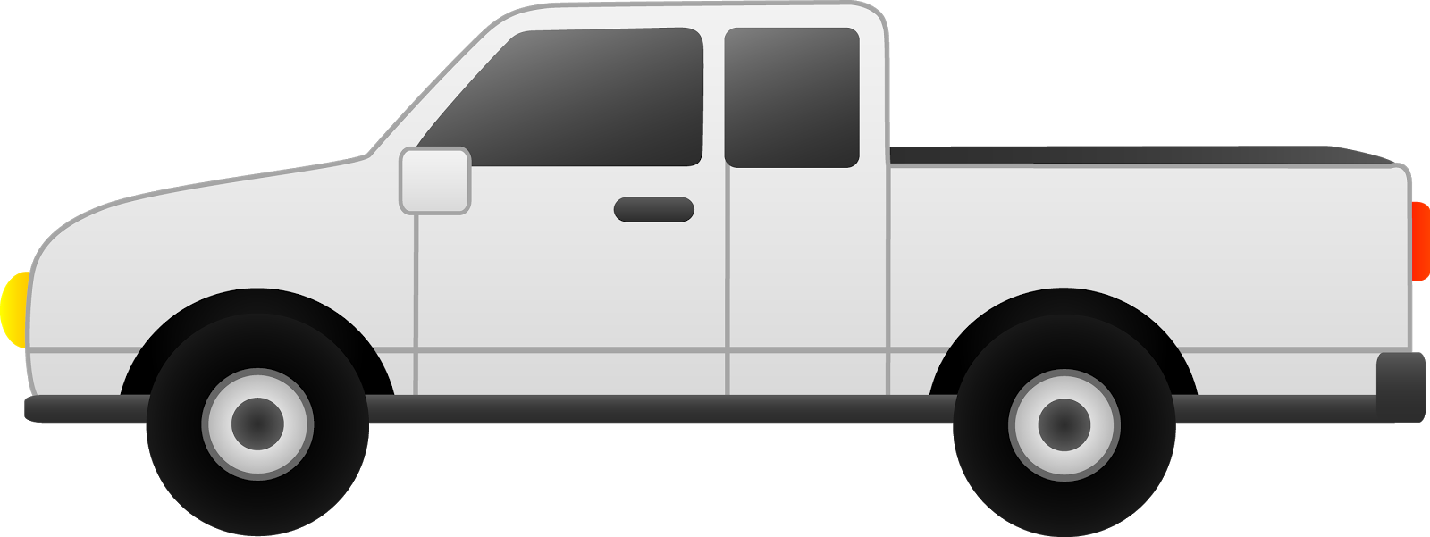 Germ 20clipart - Pick Up Truck Clip Art (8147x3060)