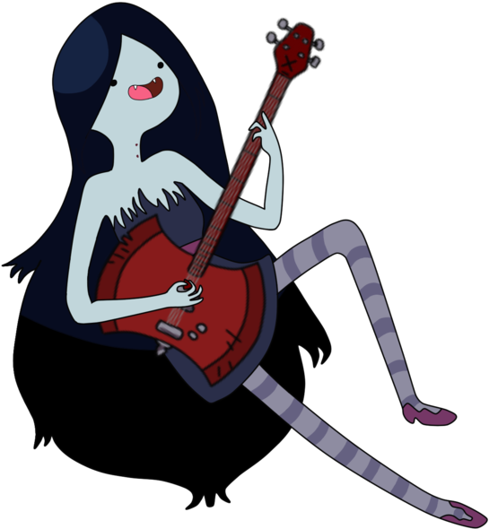 Marceline The Vampire Queen Axe Bass - Illustration (900x675)