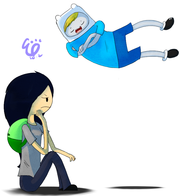 Finn The Vampire And Marceline The Human By Fluttertroll - Adventure Time Vampire Finn (800x720)