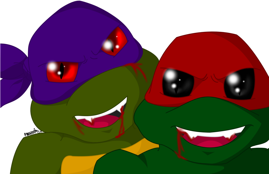 Vampire Tots By Glitzychan - Tmnt Vampire (900x654)