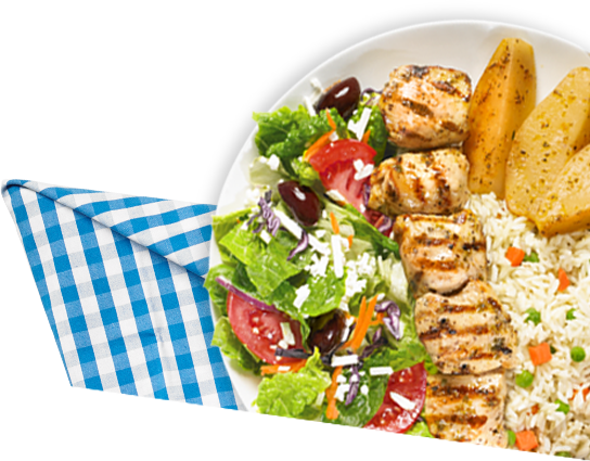 Jimmy The Greek For A Party Of 12 Persons *3 To Be - Fattoush (544x425)