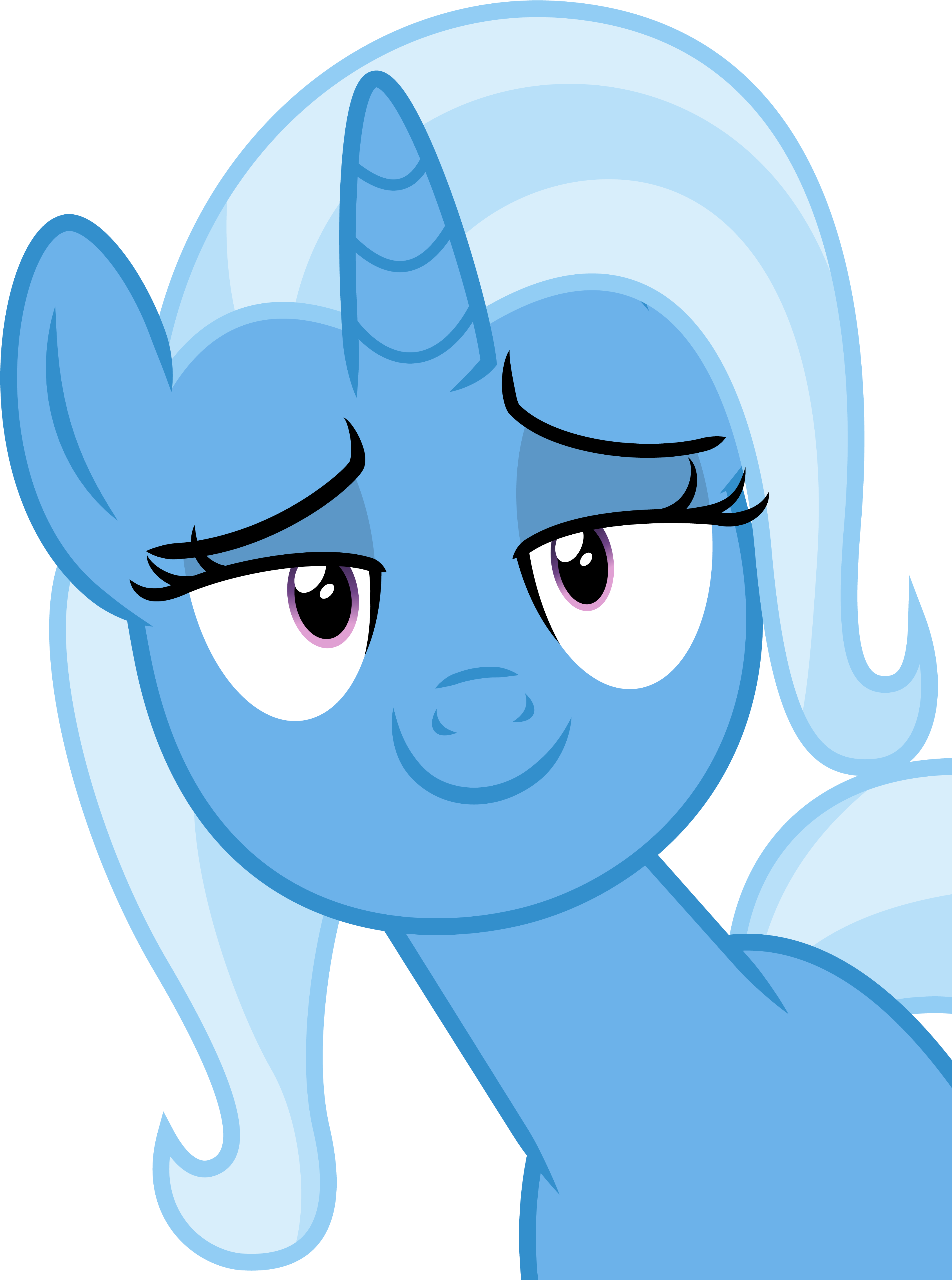 Transparent Smug Trixie - Trixie Smug (3500x4729)