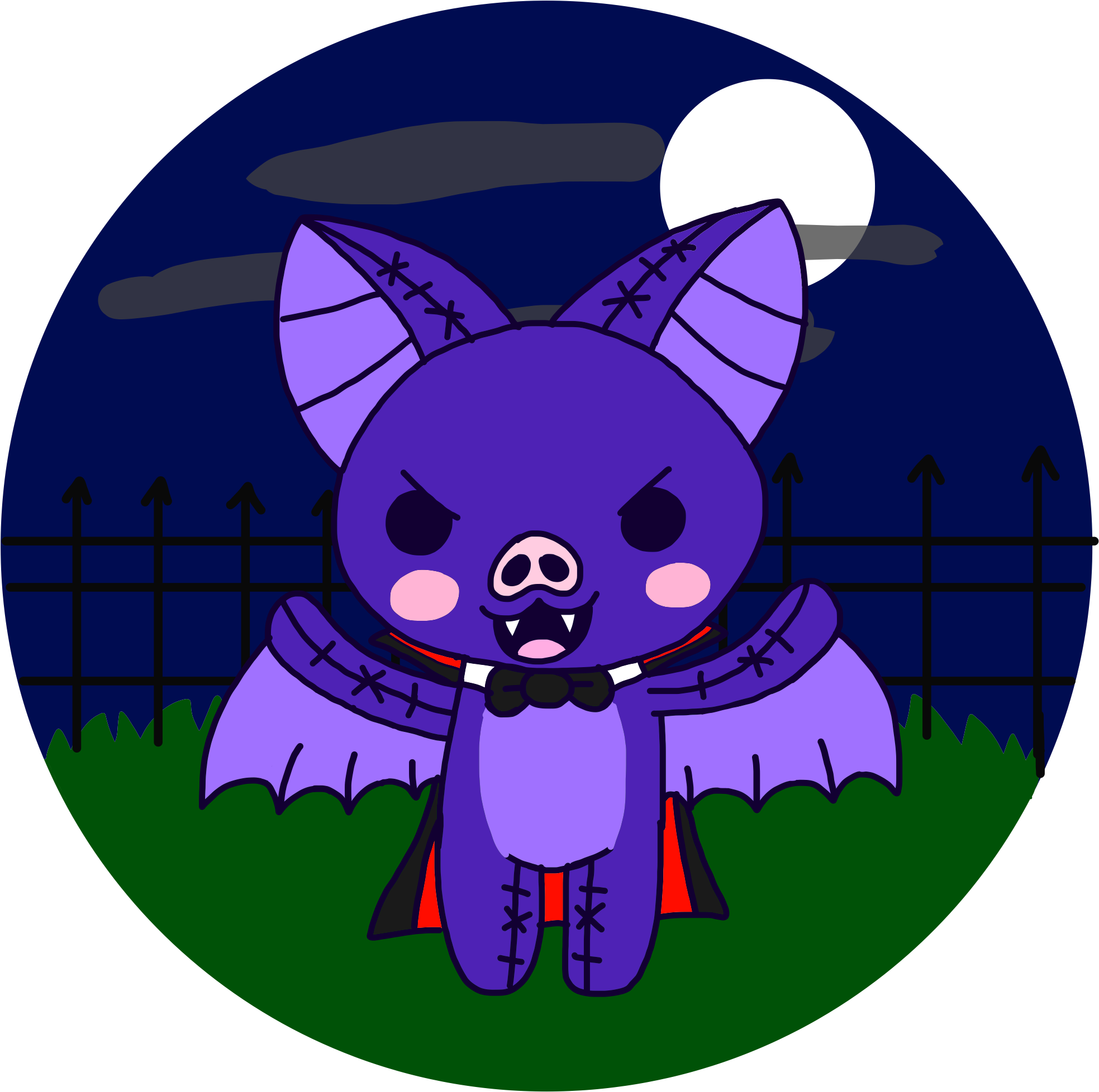 Kawaii O Ween - Devil (2048x2048)