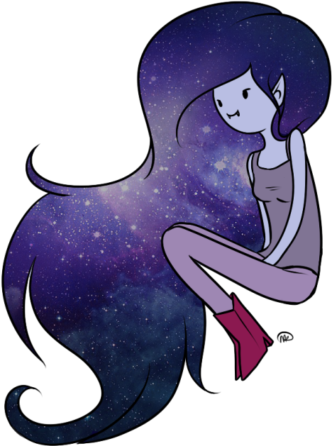 Vampire Fangs Tumblr Transparent Download - Hora De Aventura Marceline (500x647)