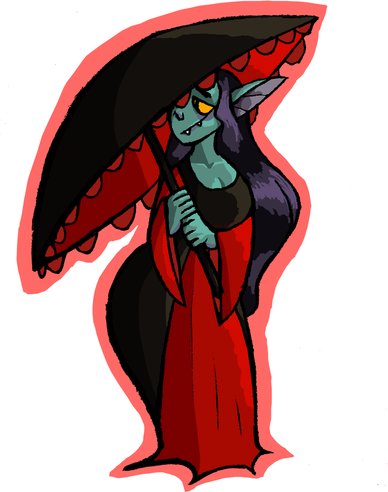 Character Design Vampire Vampire Oc Vampire Lady Monster - Design (1280x1733)