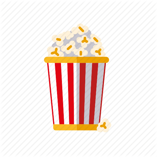 Popcorn Cinema Icon Set ~ Icons ~ Creative Market - Cinema Pop Corn Png (512x512)