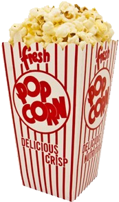 Popcorn Box Food Clip Art - Popcorn Box (500x500)