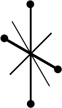 Retro Starburst Cliparts - Wall Clock (640x480)