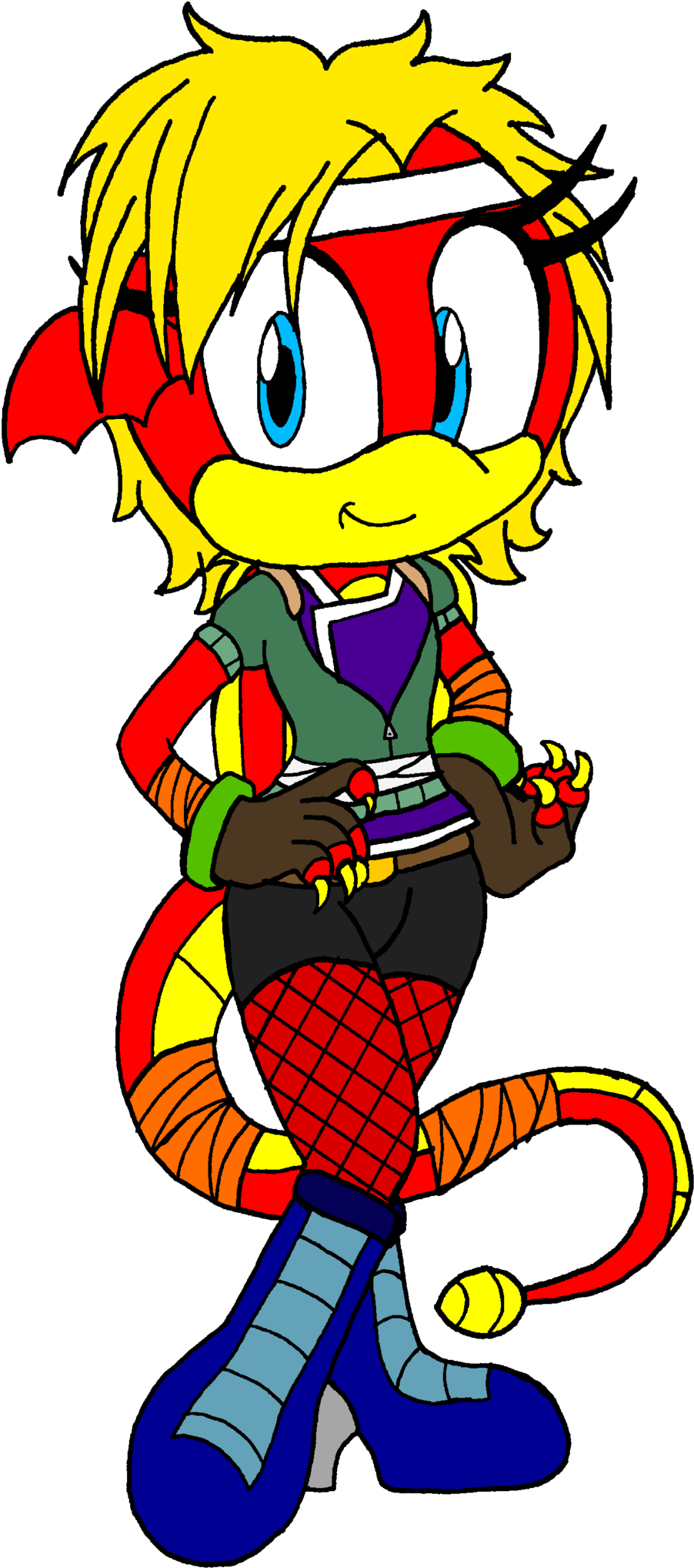 Brittany Stardust By Dragoheart96 - Cartoon (1024x2065)