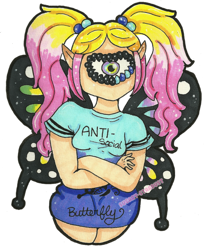 Don't Wanna Talk To You By Sugary-stardust - Cartoon (808x989)