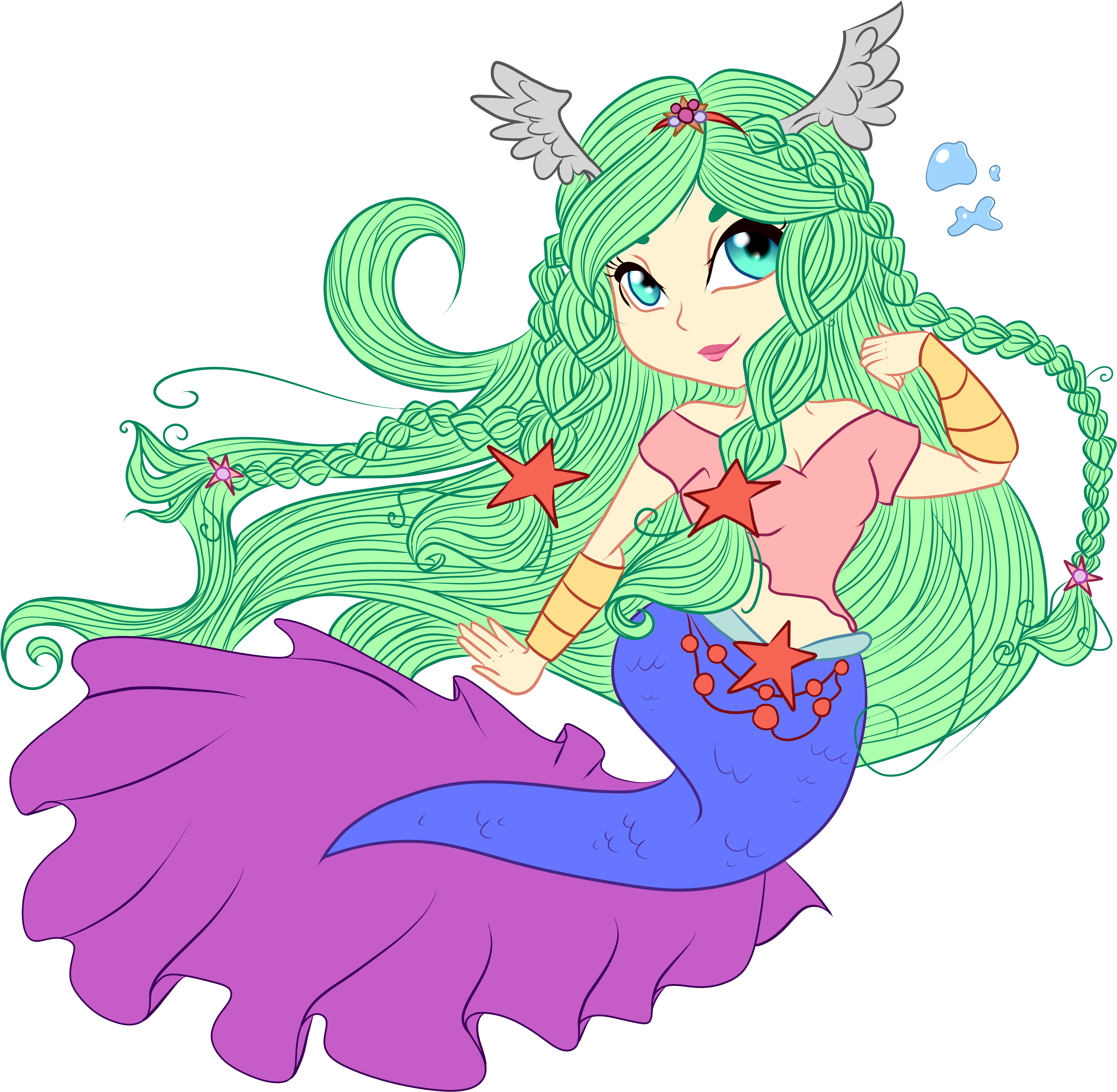 Stardust Kitten By Stardust Rebellion - Cartoon (4000x3850)