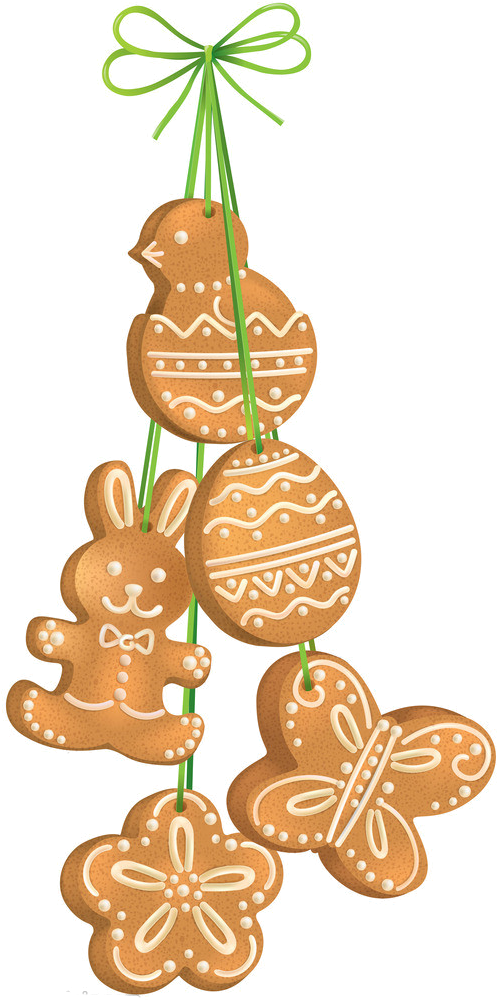Easter Biscuit Clip Art - Easter Biscuit Clip Art (641x1024)