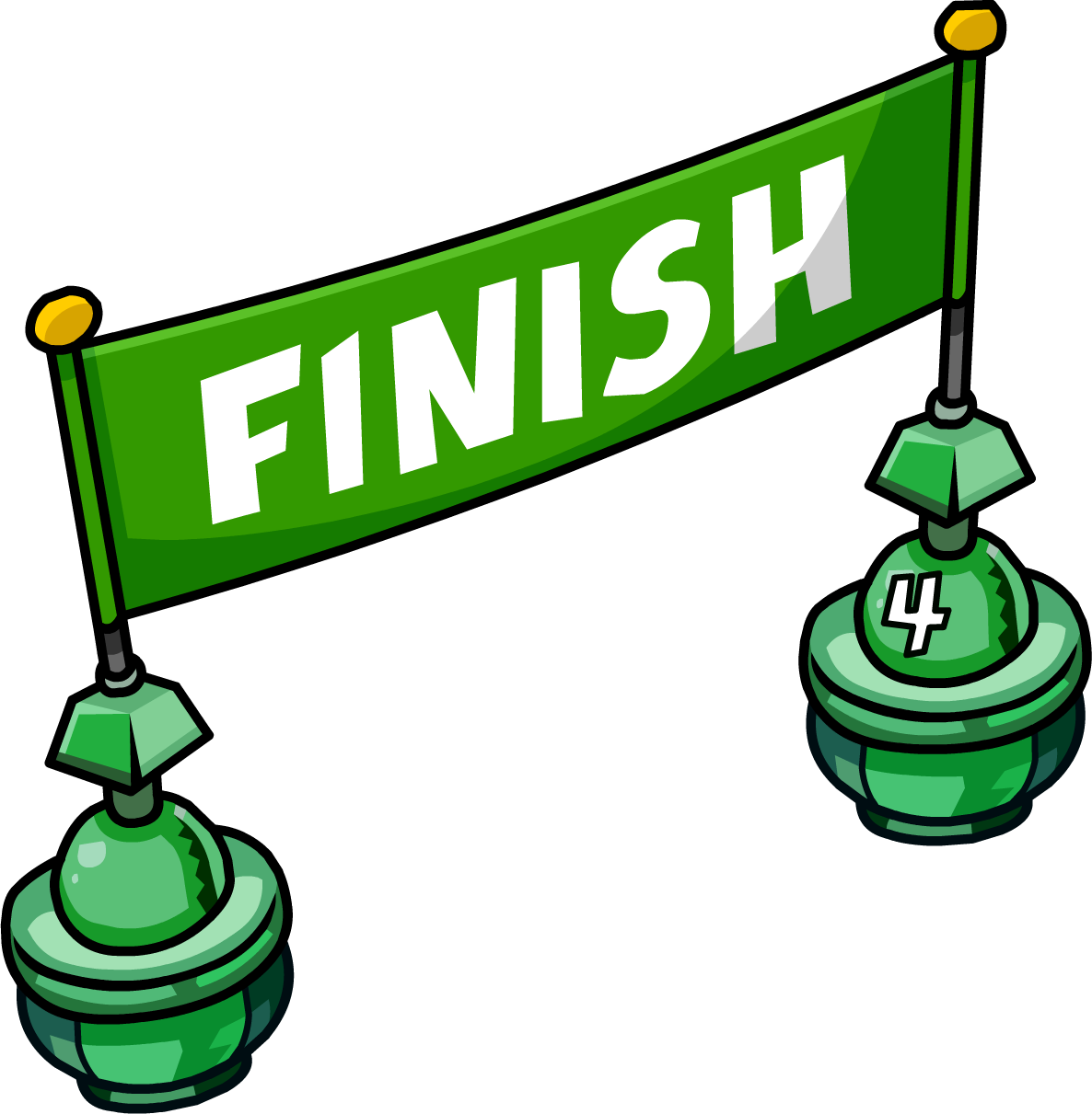 The Marathon's Finish Line - Penguin (1186x1211)