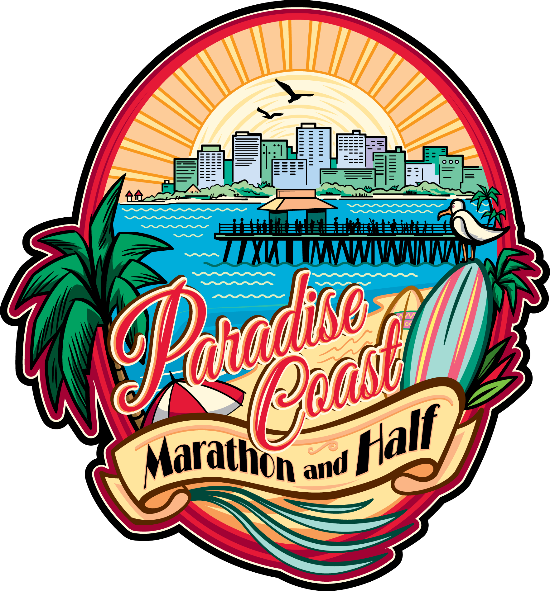 Paradise Coast Marathon, Half Marathon, Virtual Run, - Paradise Coast Marathon, Half Marathon, Virtual Run, (1764x1898)