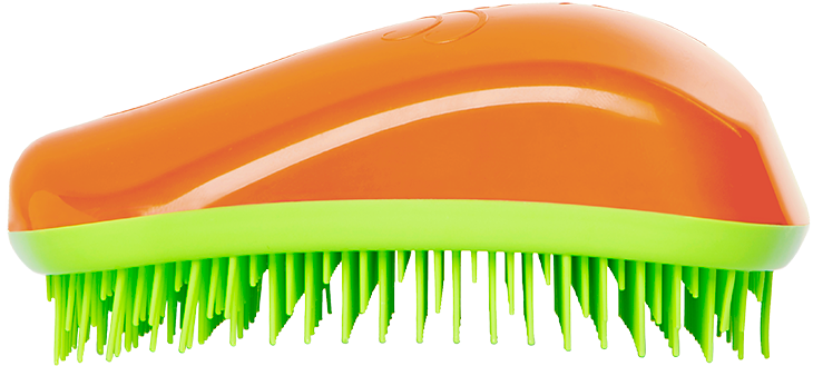 Dessata Orange And Lime Detangling Hairbrush - Dessata Szczotka (750x353)