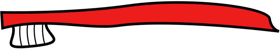 Tooth Clipart - Cartoon Toothbrush Png (960x480)