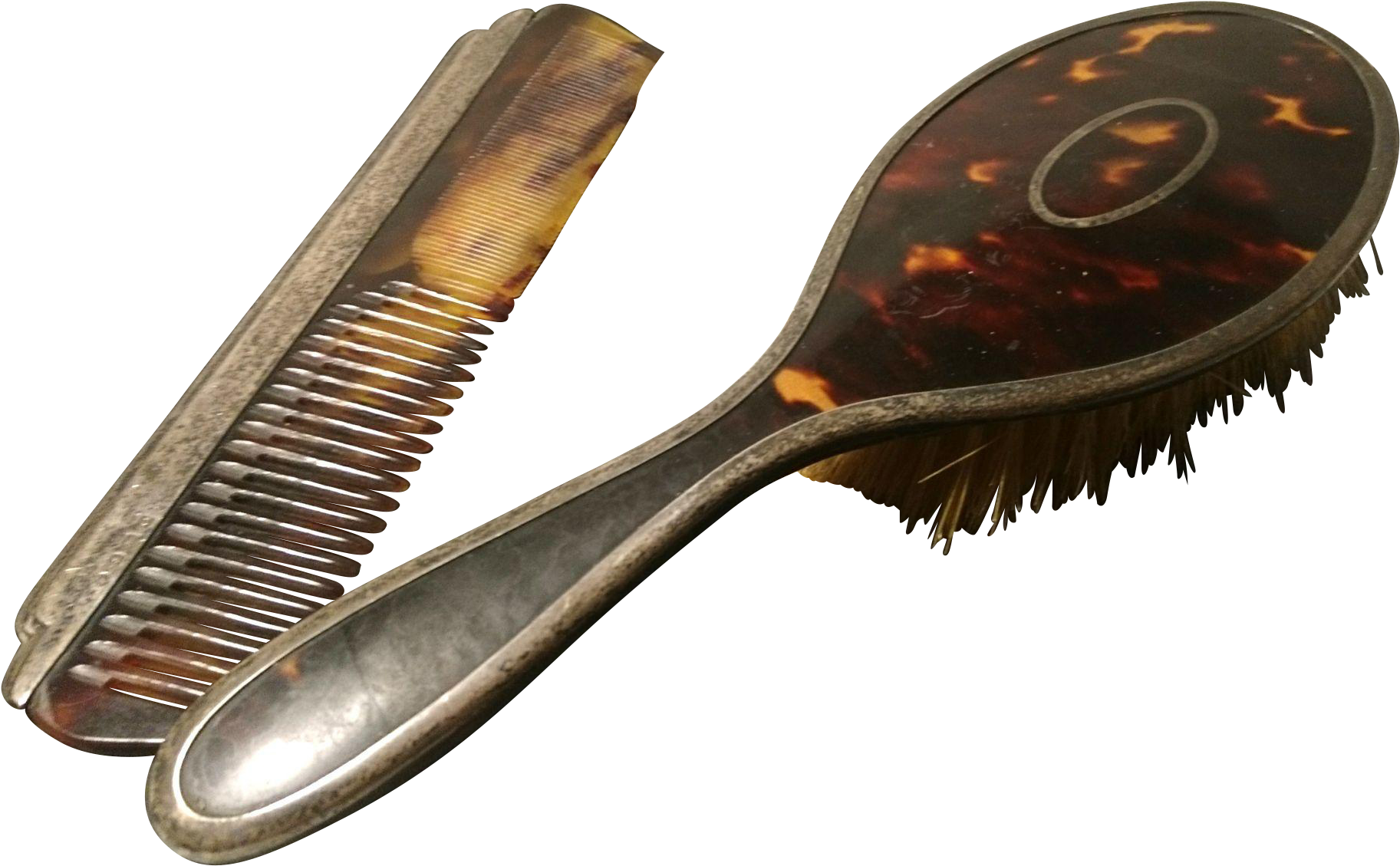 Beautiful Art Deco Sterling Silver And Tortoiseshell - Paddle (1824x1824)