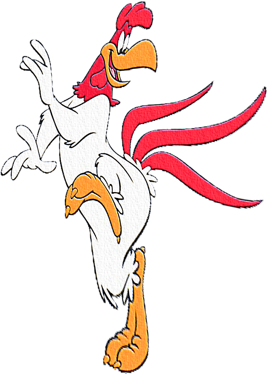 Looney Tunes Foghorn Leghorn Clipart - Foghorn Leghorn Transparent Background (1050x1500)