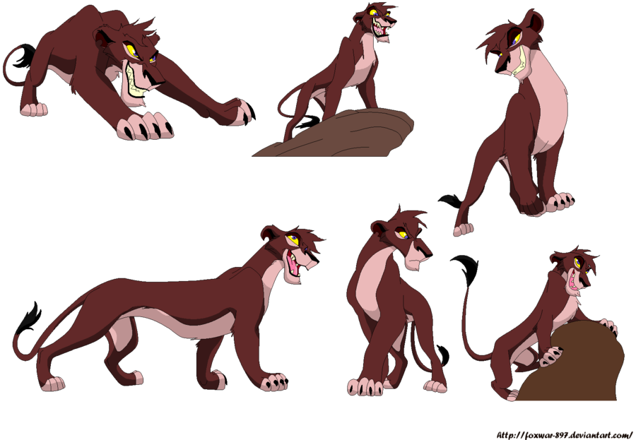Hila By Foxwar-897 - Lion King Outlander Oc (900x623)