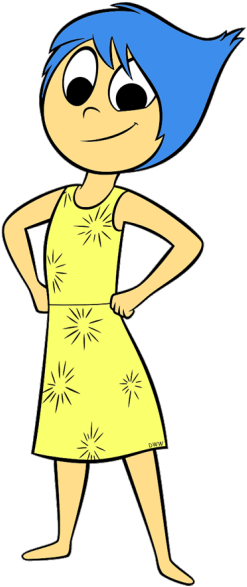 Joy Clip Art At Clker - Desenhos Para Pintar De Divertidamente (294x598)