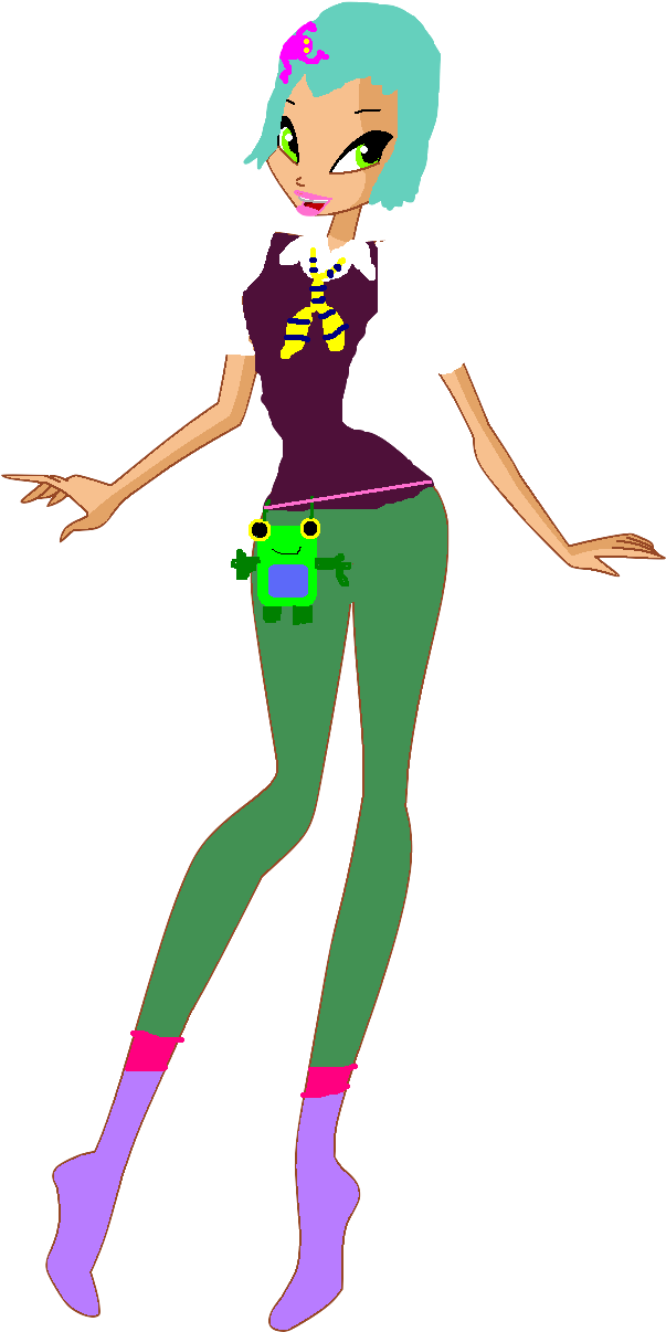 Joy Of Kindergarten Monday Clip Art Freebie - Joy Le Frog (623x1219)