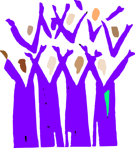 Gospel Choir Joy Clip Art At Clker - Gospel Choir Clipart (540x595)
