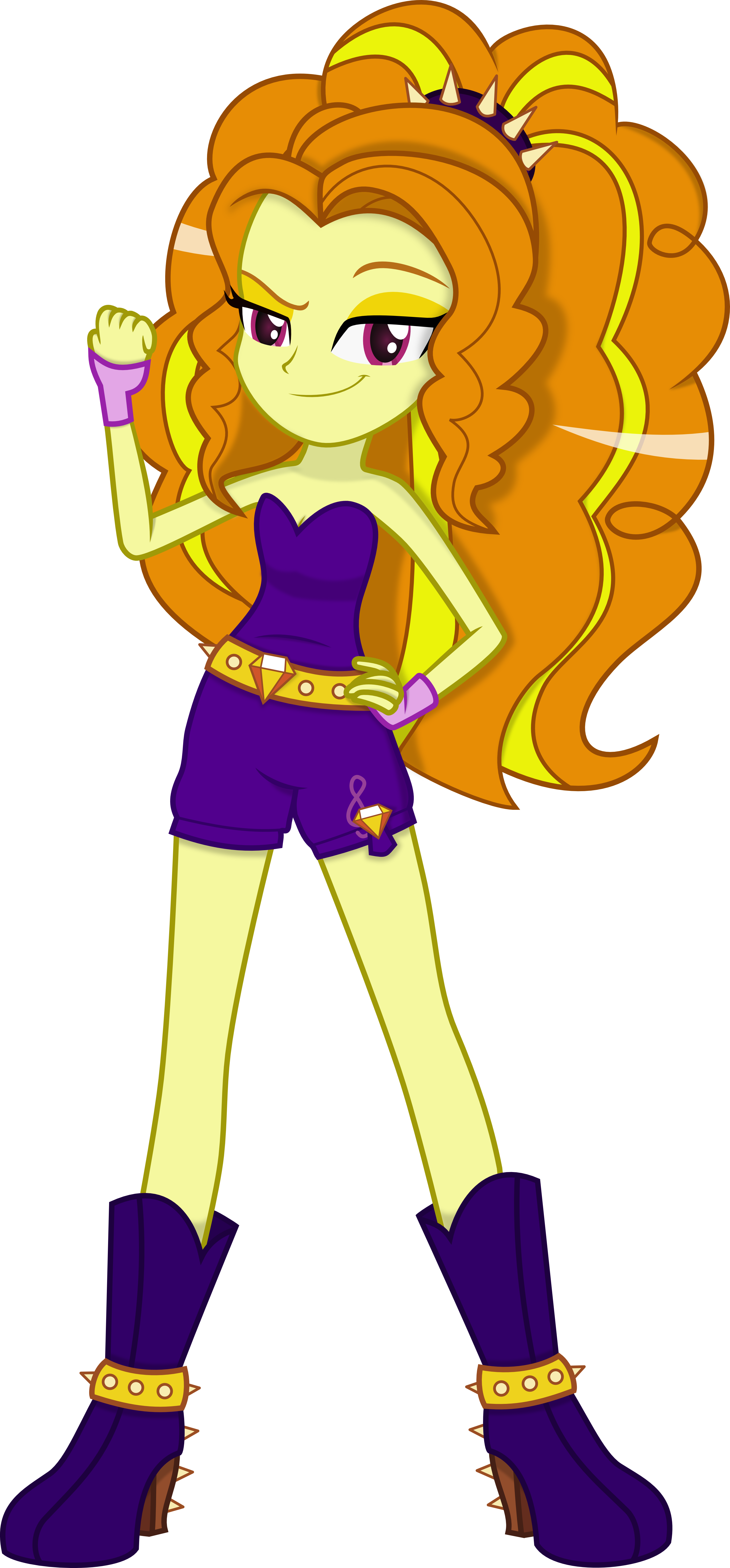Sassy Adagio By Mit-boy - Mlp Adagio Dazzle Sassy (2965x6372)