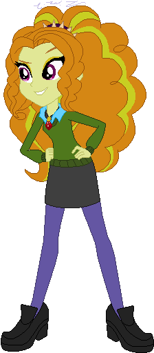 Adagio Dazzle As Dawn By Ihmps6p07 - My Little Pony Adagio Dazzle Swimsuits (299x529)