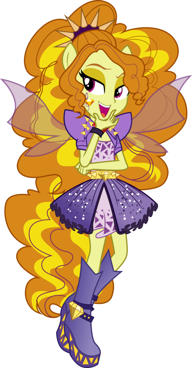 My Little Pony Equestria Girls Rainbow Rocks Adagio - Май Литл Пони Адажио (645x1238)