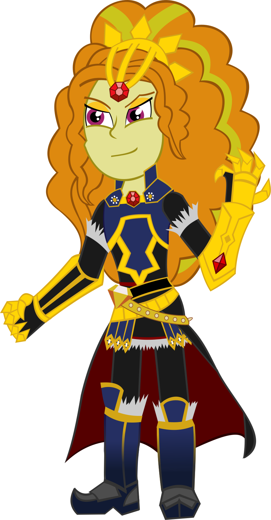 Adagio Dazzle, Artist - Cartoon (892x1713)