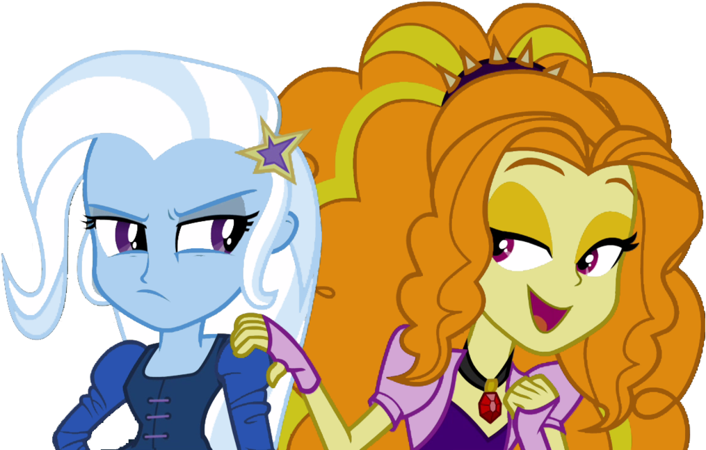 Adagio Dazzle/trixie By Trixiesparkle63 - Adagio Dazzle X Trixie (1024x647)