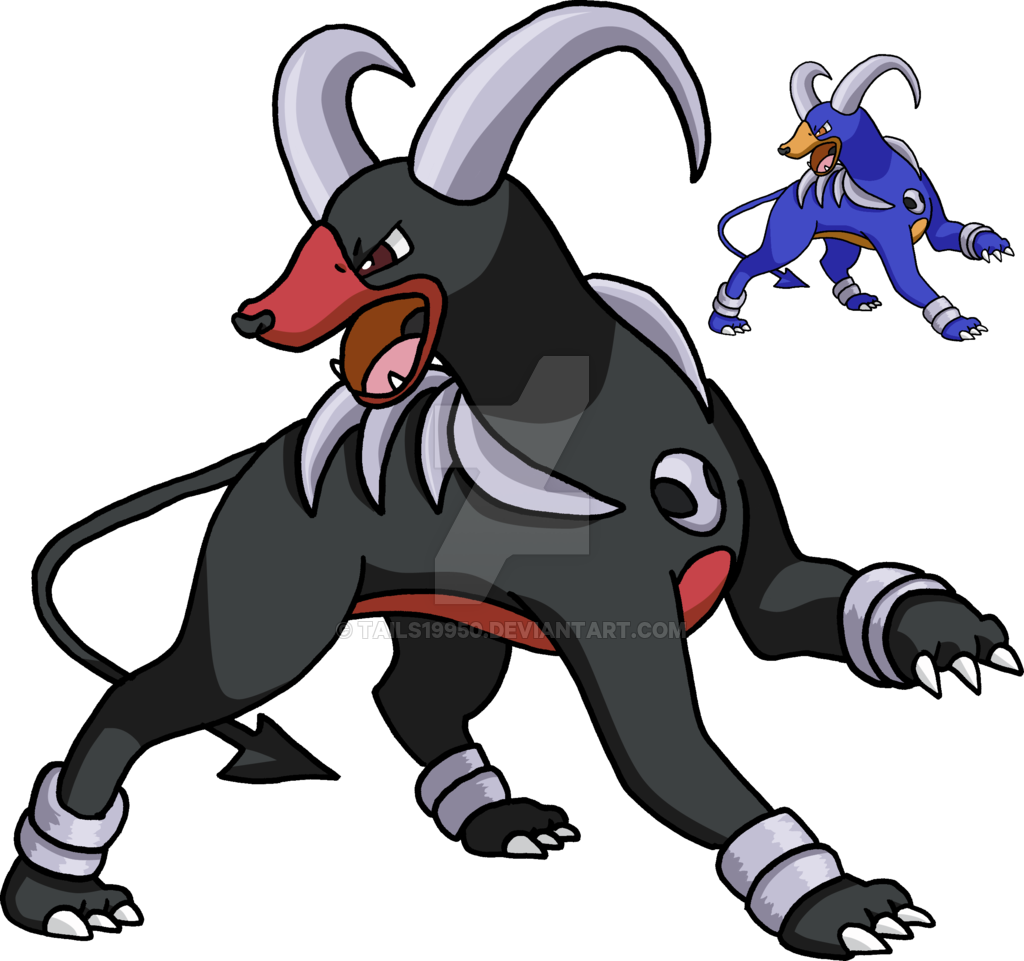 229 Houndoom Art V - Tails19950 Deviantart Com Houndoom (1024x961)