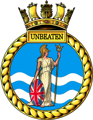 Hove's 'adopted' Submarine - Hms Ark Royal Badge (322x425)