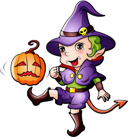 Cartoon Boszorkxe1ny Devil Illustration - Cartoon Boszorkxe1ny Devil Illustration (630x500)