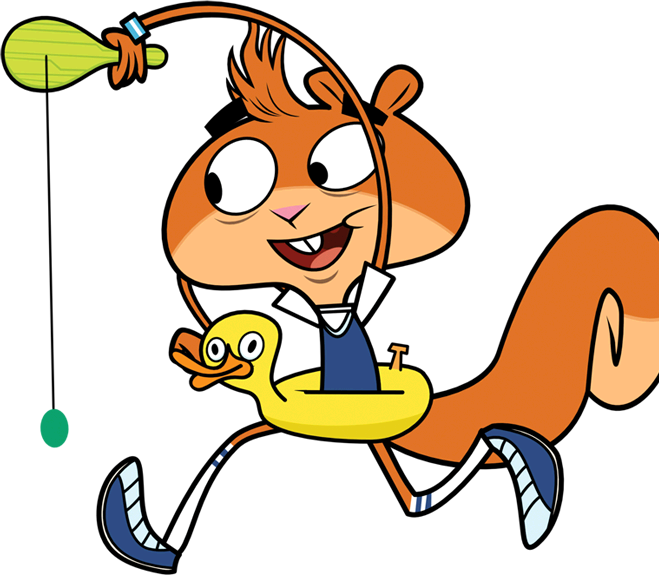 Scaredy Squirrel - Scaredy Squirrel All Characters (850x742)