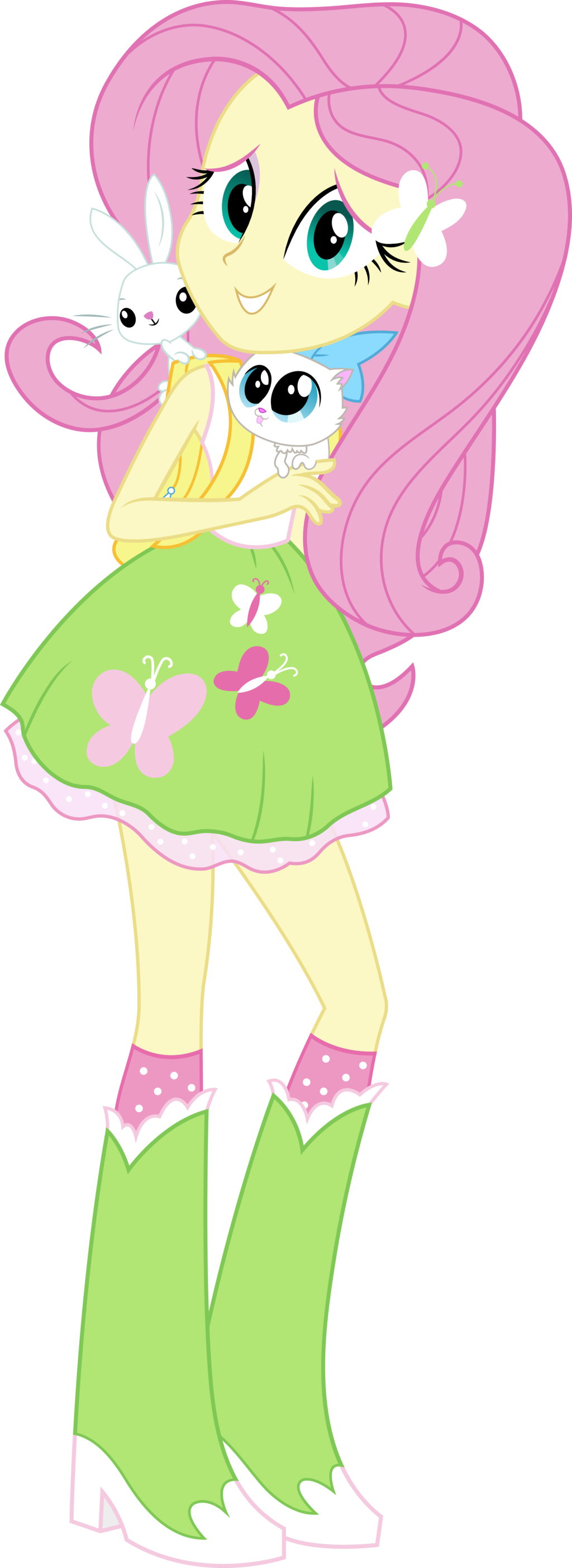 Equestria - Mlp Eg Fluttershy (1024x2803)