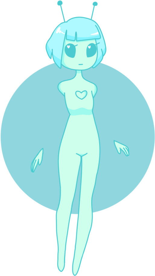 Alien Girl Freebie Adopt By Whiisper-s - Venn Diagram (774x1032)