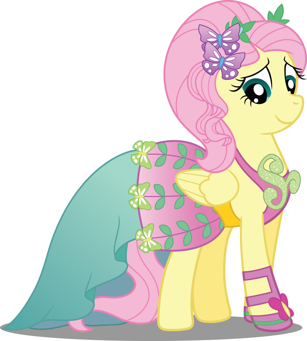 Pony Crystal Gala - Pony Crystal Gala Fluttershy (1024x1139)