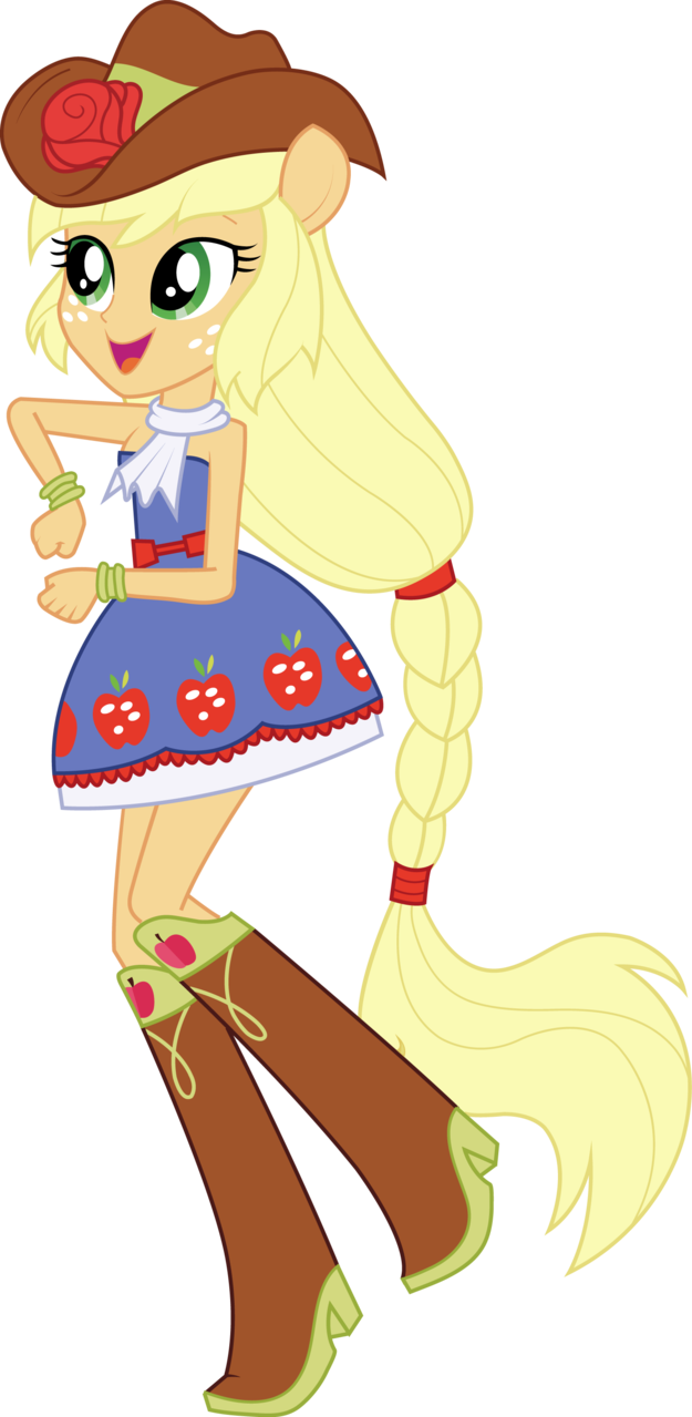 Those Blue Dresses From Before Remind Me Of Something - Fall Formal Applejack (625x1279)
