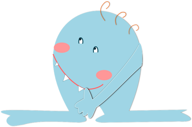 Free Light Blue Scrap Monster Png - Illustration (985x600)